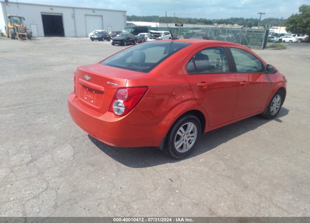 2012 CHEVROLET SONIC 2LS VIN: 1G1JA5SH5C4180034