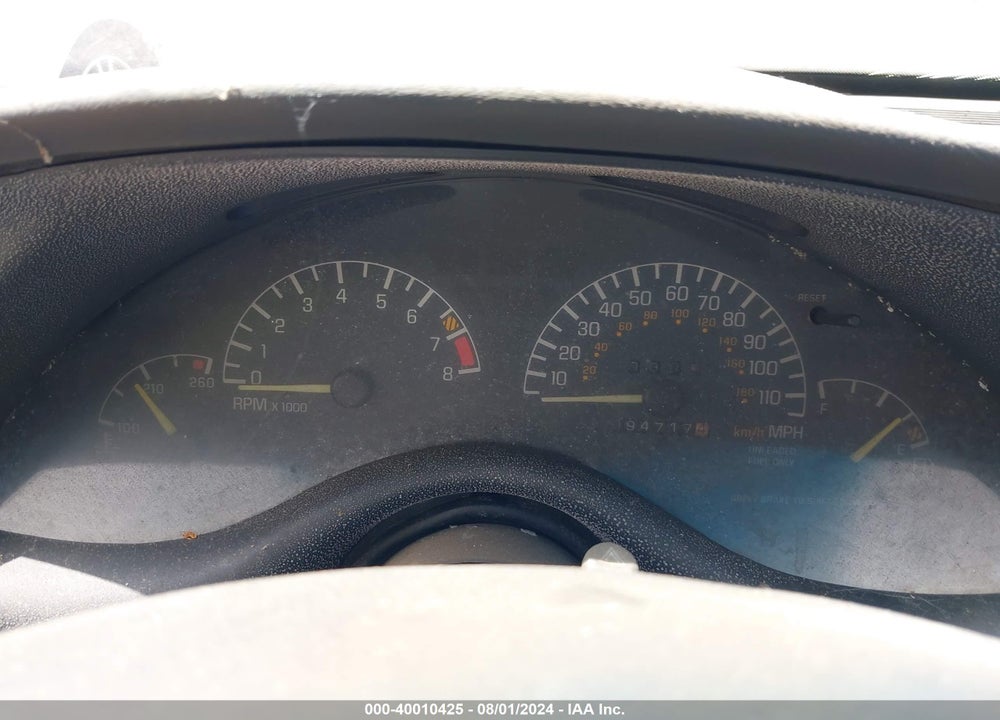 1995 PONTIAC GRAND PRIX GTP VIN: 1G2WJ12X0SF314971