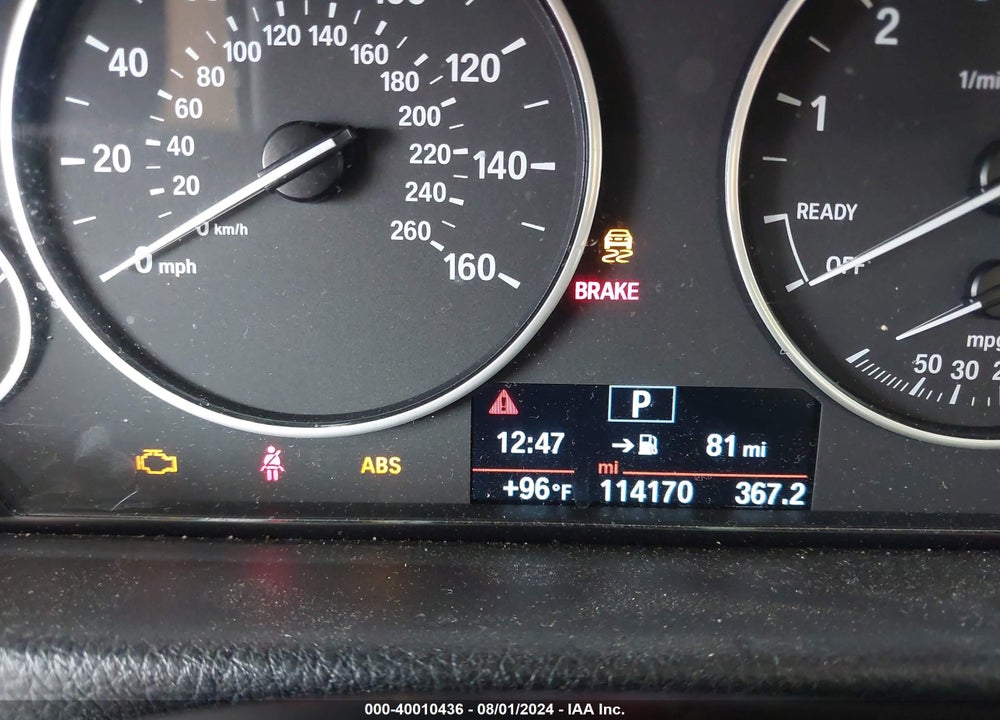 2015 BMW 328I VIN: WBA3A5C54FF608797
