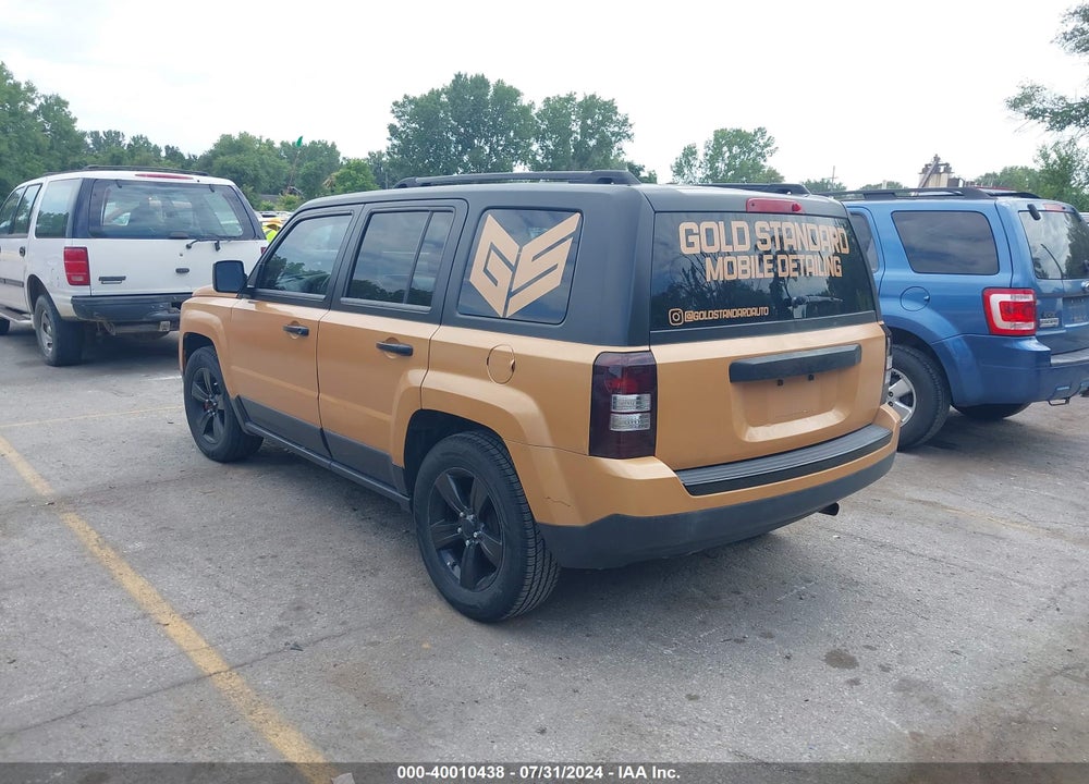 2014 JEEP PATRIOT ALTITUDE VIN: 1C4NJPBA5ED818549