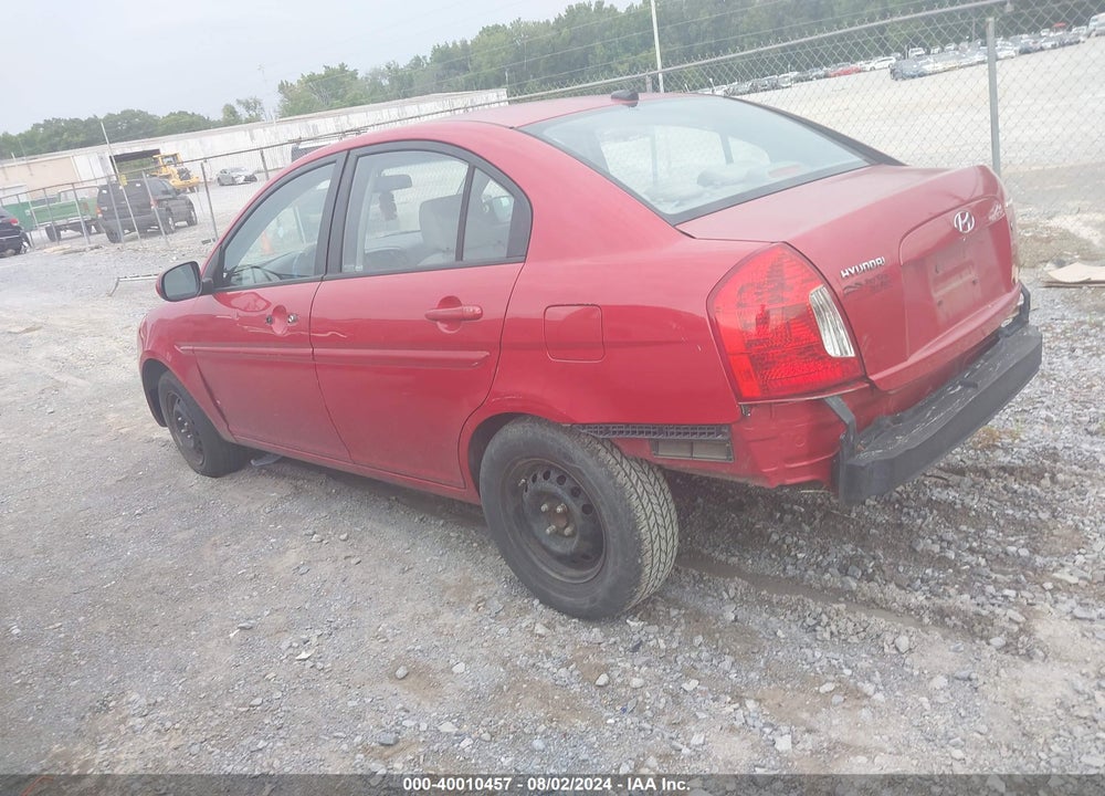 2011 HYUNDAI ACCENT GLS VIN: KMHCN4AC8BU616213