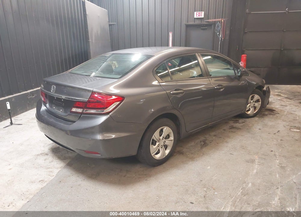 2014 HONDA CIVIC LX VIN: 19XFB2F5XEE202135