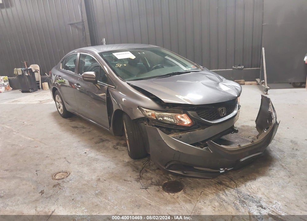 2014 HONDA CIVIC LX VIN: 19XFB2F5XEE202135