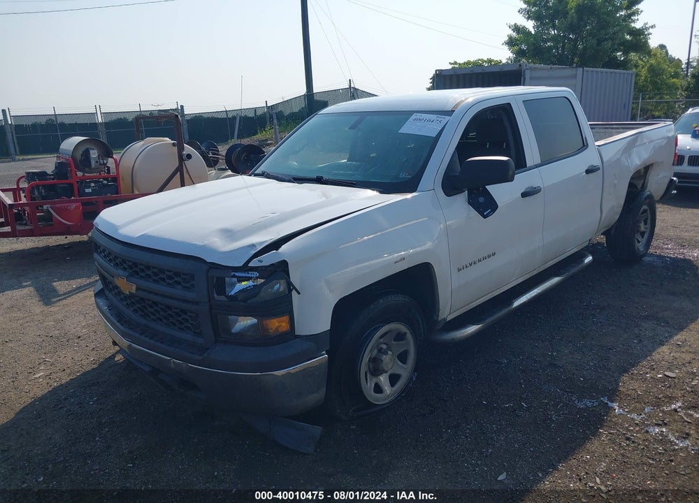 2014 CHEVROLET SILVERADO 1500 WORK TRUCK 1WT VIN: 3GCUKPEC2EG278571