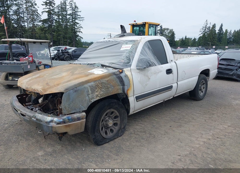 2005 CHEVROLET SILVERADO 1500 VIN: 1GCEC14T95Z253375