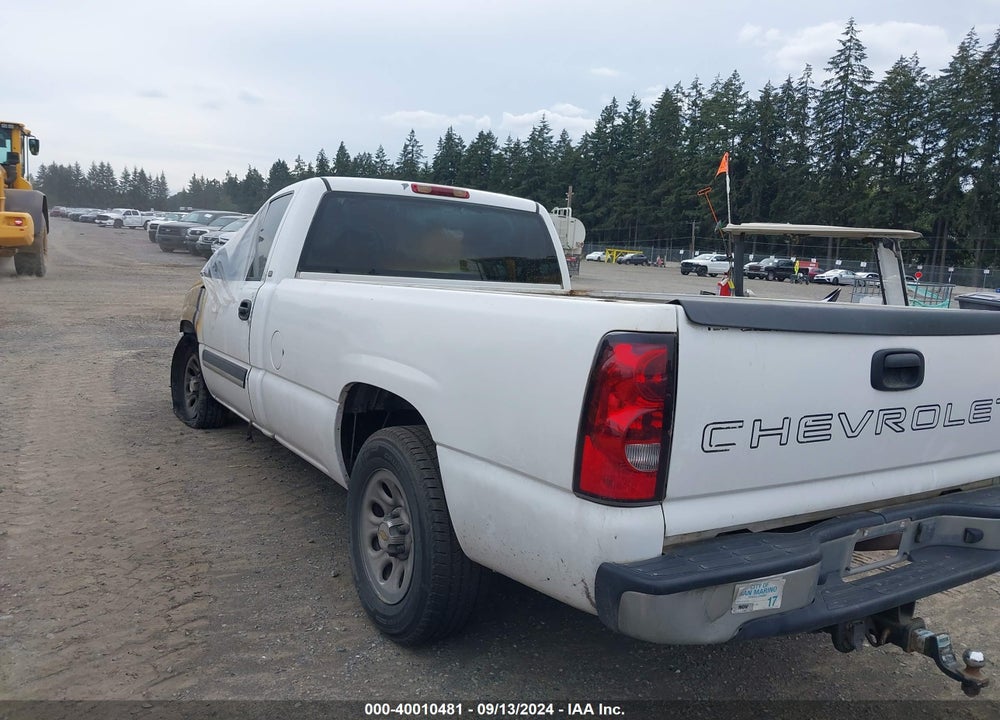 2005 CHEVROLET SILVERADO 1500 VIN: 1GCEC14T95Z253375