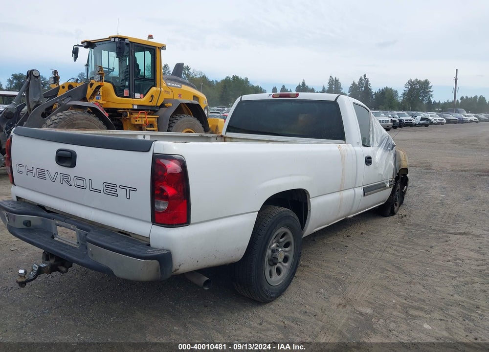 2005 CHEVROLET SILVERADO 1500 VIN: 1GCEC14T95Z253375
