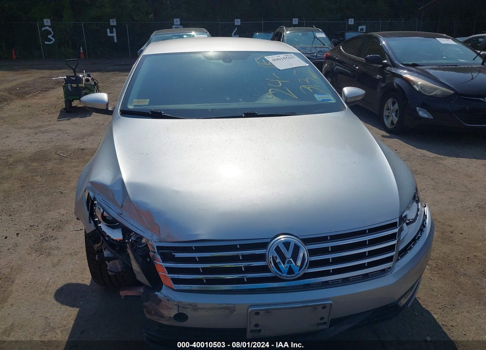 2014 VOLKSWAGEN CC 2.0T SPORT VIN: WVWBP7AN1EE529152