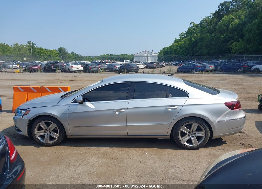 2014 VOLKSWAGEN CC 2.0T SPORT VIN: WVWBP7AN1EE529152