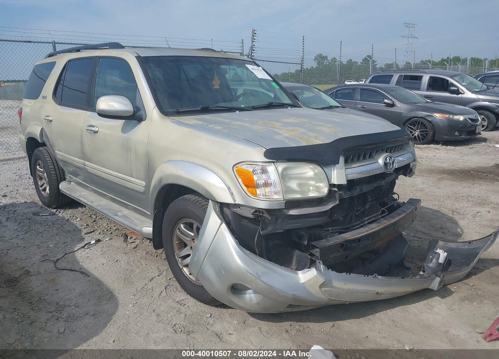 2005 TOYOTA SEQUOIA SR5 V8 VIN: 5TDZT34A45S240000