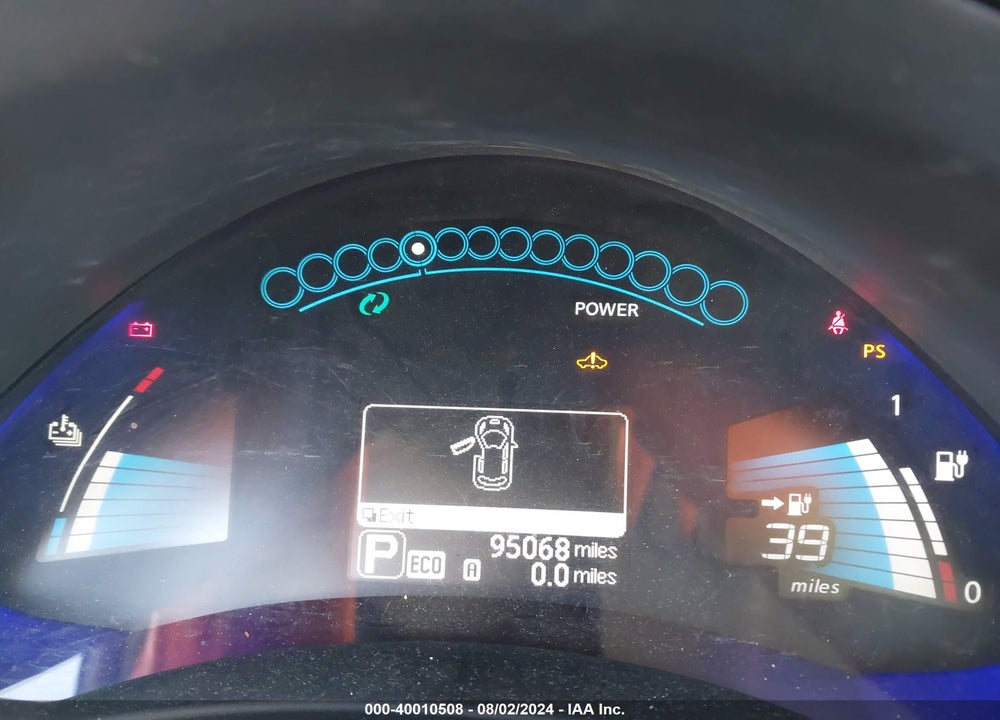 2013 NISSAN LEAF S VIN: 1N4AZ0CPXDC423049
