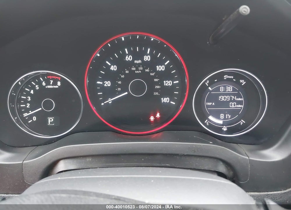 2016 HONDA HR-V EX-L VIN: 3CZRU6H79GM702092