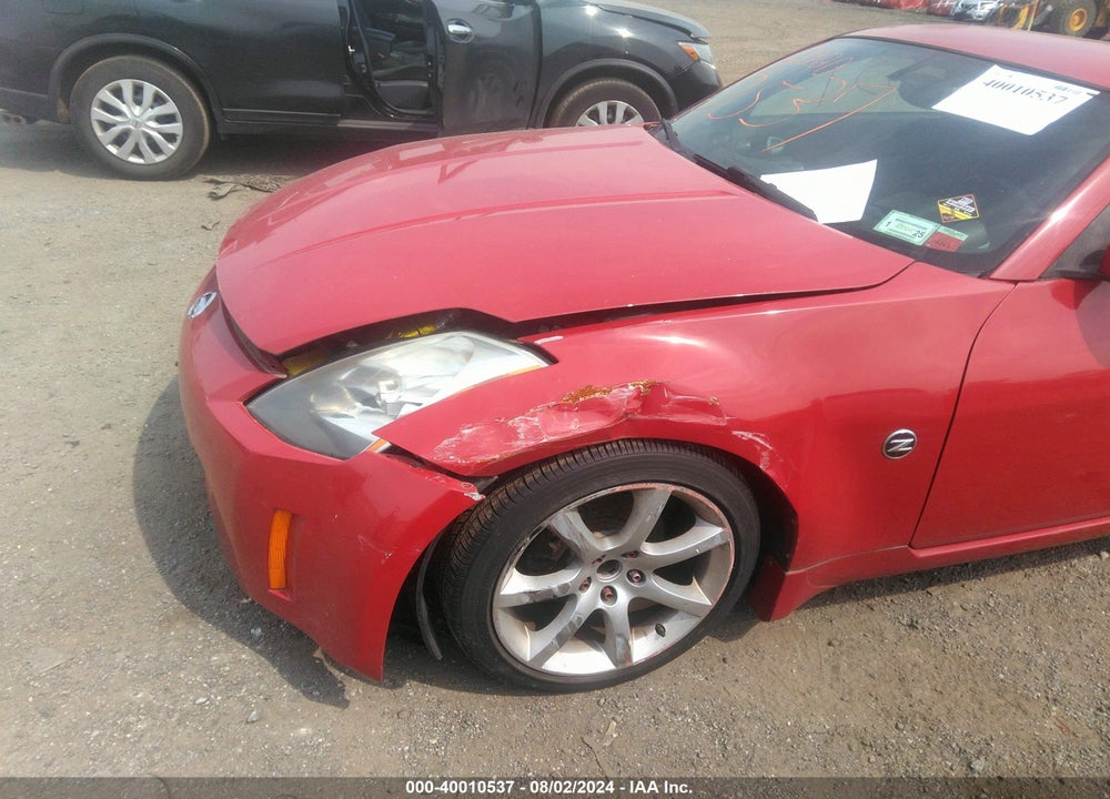 2003 NISSAN 350Z PERFORMANCE VIN: JN1AZ34DX3T117535