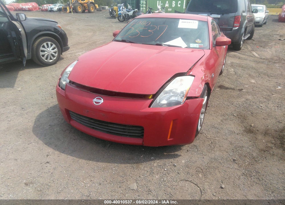 2003 NISSAN 350Z PERFORMANCE VIN: JN1AZ34DX3T117535