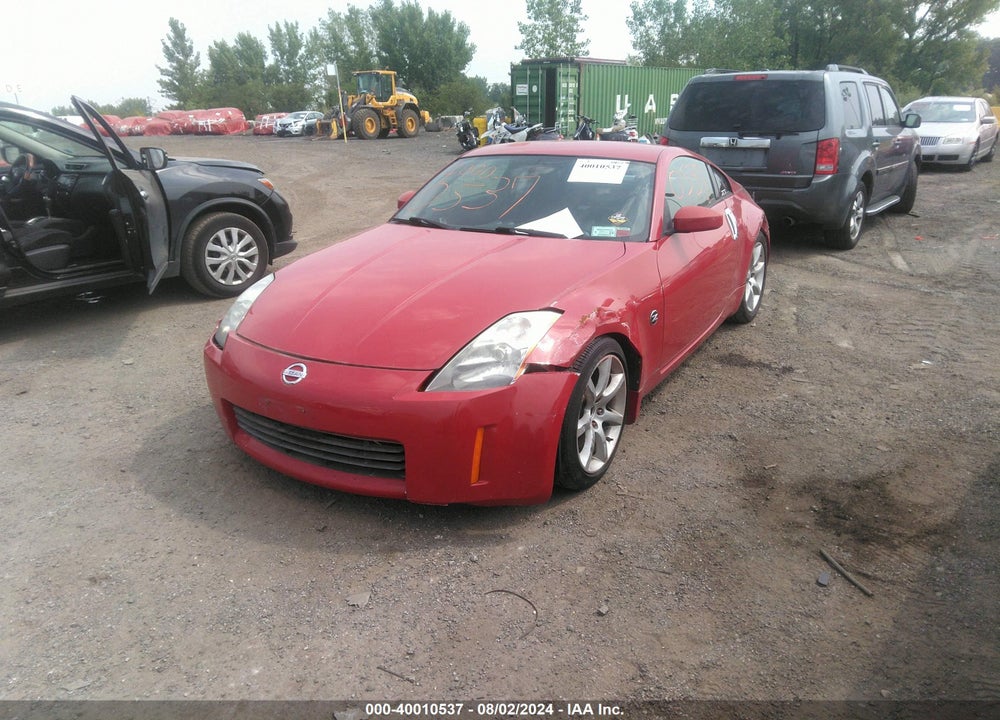 2003 NISSAN 350Z PERFORMANCE VIN: JN1AZ34DX3T117535