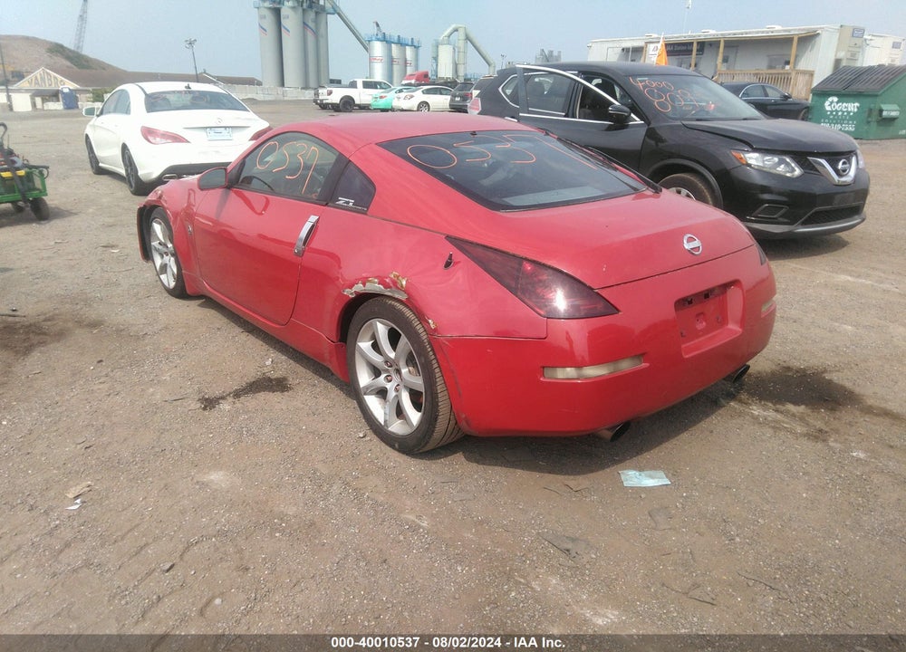 2003 NISSAN 350Z PERFORMANCE VIN: JN1AZ34DX3T117535
