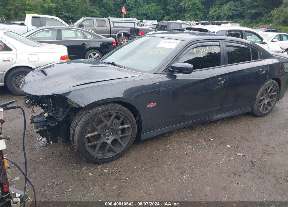2019 DODGE CHARGER SCAT PACK RWD VIN: 2C3CDXGJ6KH530517