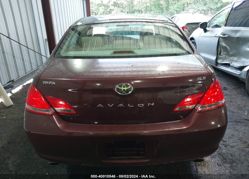 2005 TOYOTA AVALON XLS VIN: 4T1BK36BX5U005036