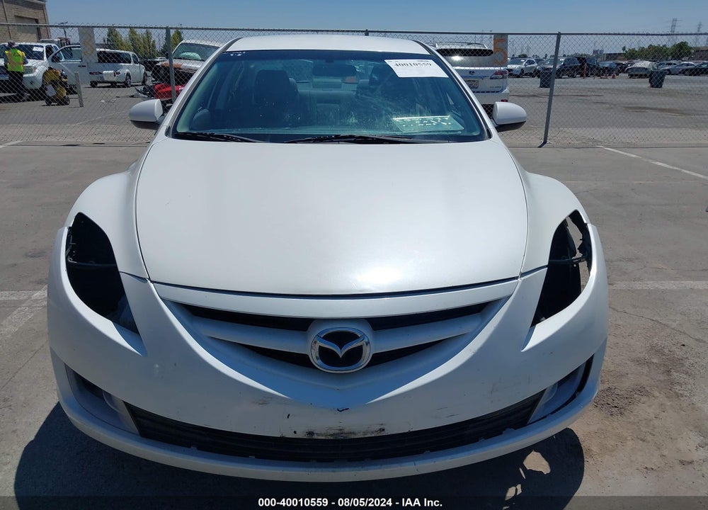 2012 MAZDA 6 I TOURING VIN: 1YVHZ8DH6C5M27563
