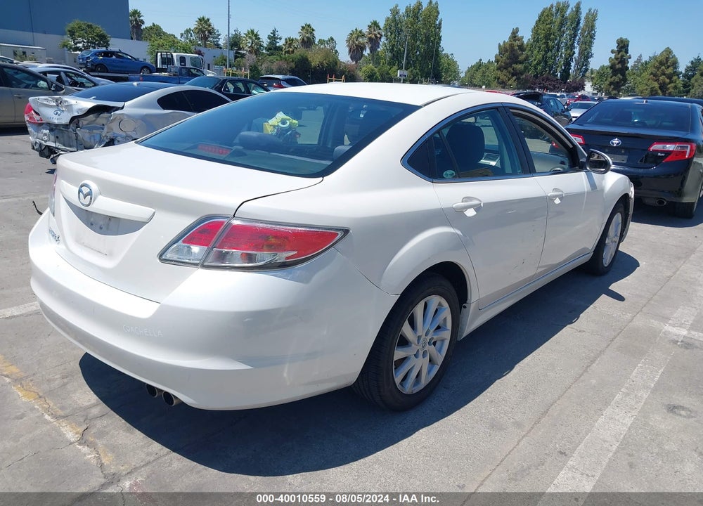 2012 MAZDA 6 I TOURING VIN: 1YVHZ8DH6C5M27563