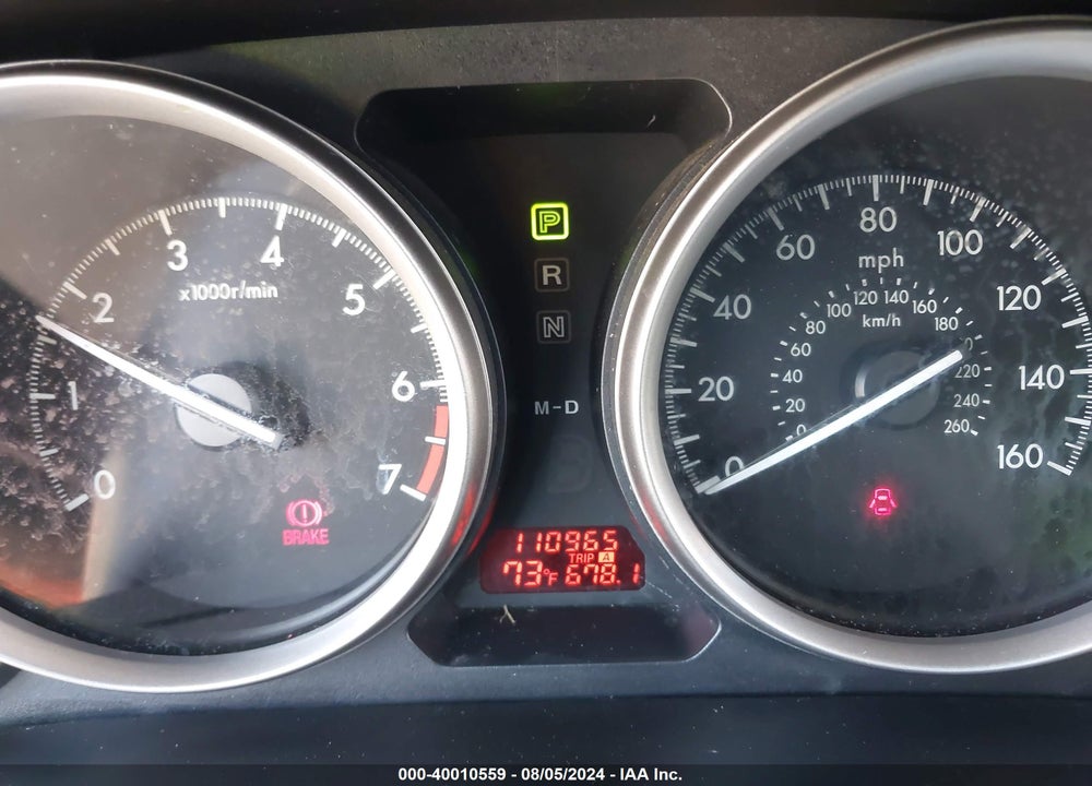 2012 MAZDA 6 I TOURING VIN: 1YVHZ8DH6C5M27563