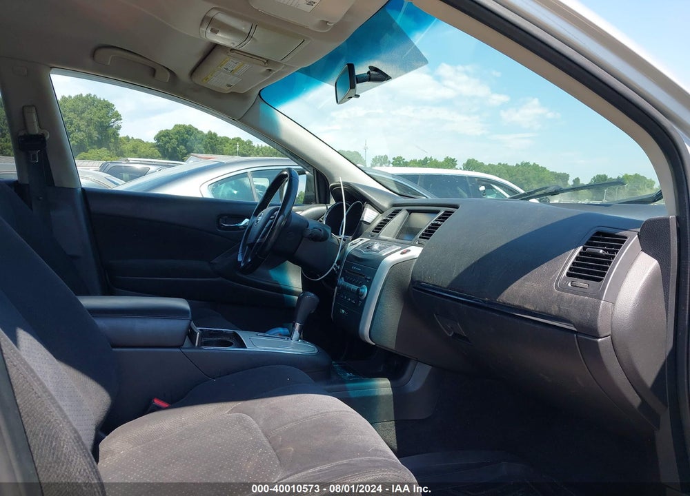 2009 NISSAN MURANO SL VIN: JN8AZ18W49W126062