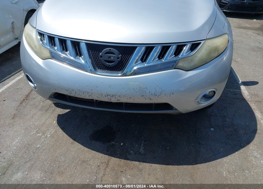 2009 NISSAN MURANO SL VIN: JN8AZ18W49W126062