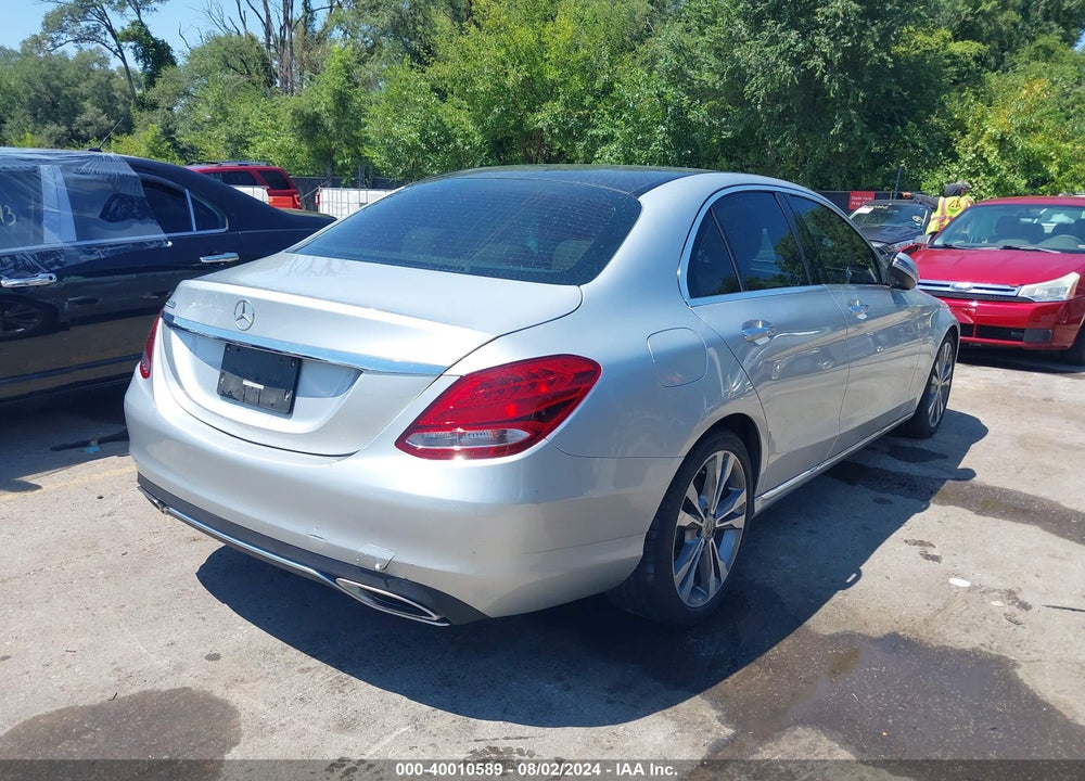 2018 MERCEDES-BENZ C 300 VIN: WDDWF4JB8JR421662