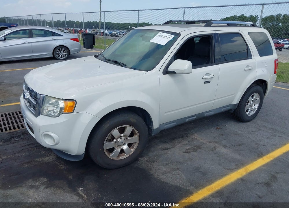 2011 FORD ESCAPE LIMITED VIN: 1FMCU9EG7BKB51884