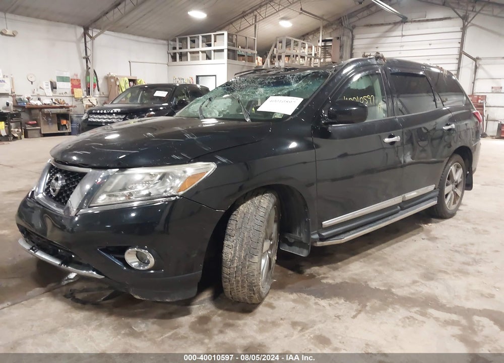 2014 NISSAN PATHFINDER PLATINUM VIN: 5N1AR2MM8EC703768