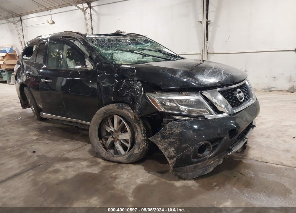 2014 NISSAN PATHFINDER PLATINUM VIN: 5N1AR2MM8EC703768