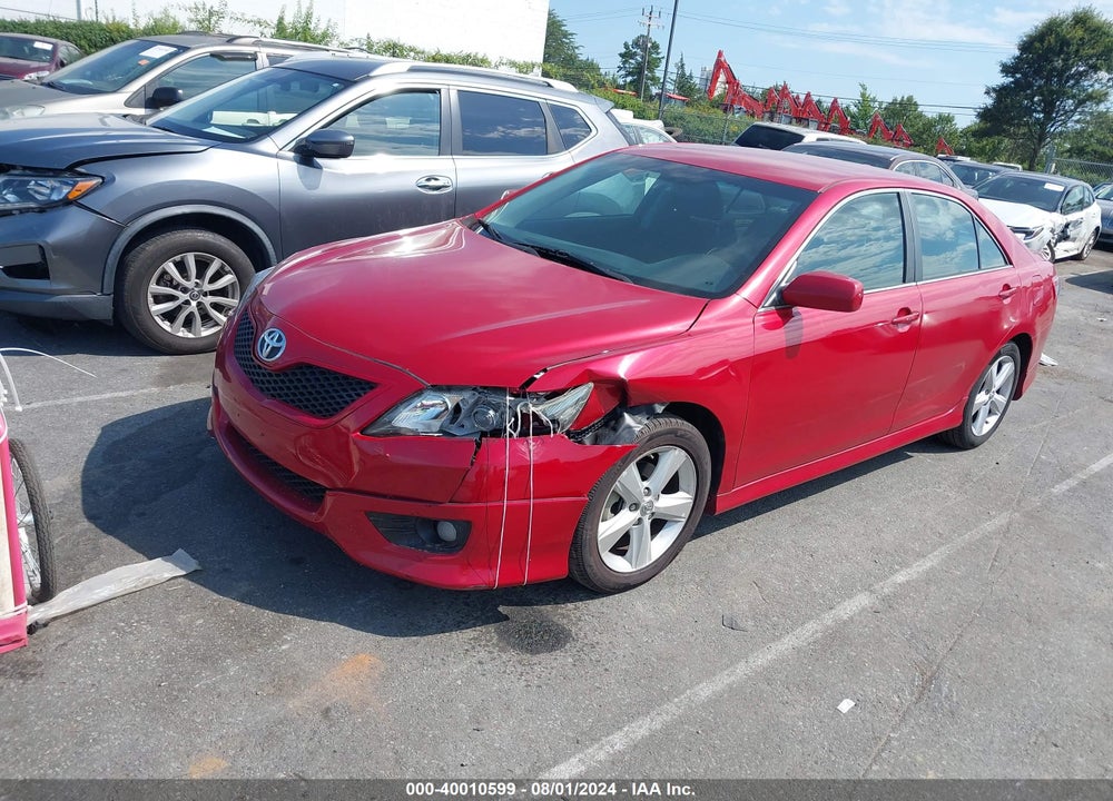2011 TOYOTA CAMRY SE VIN: 4T1BF3EK4BU605262