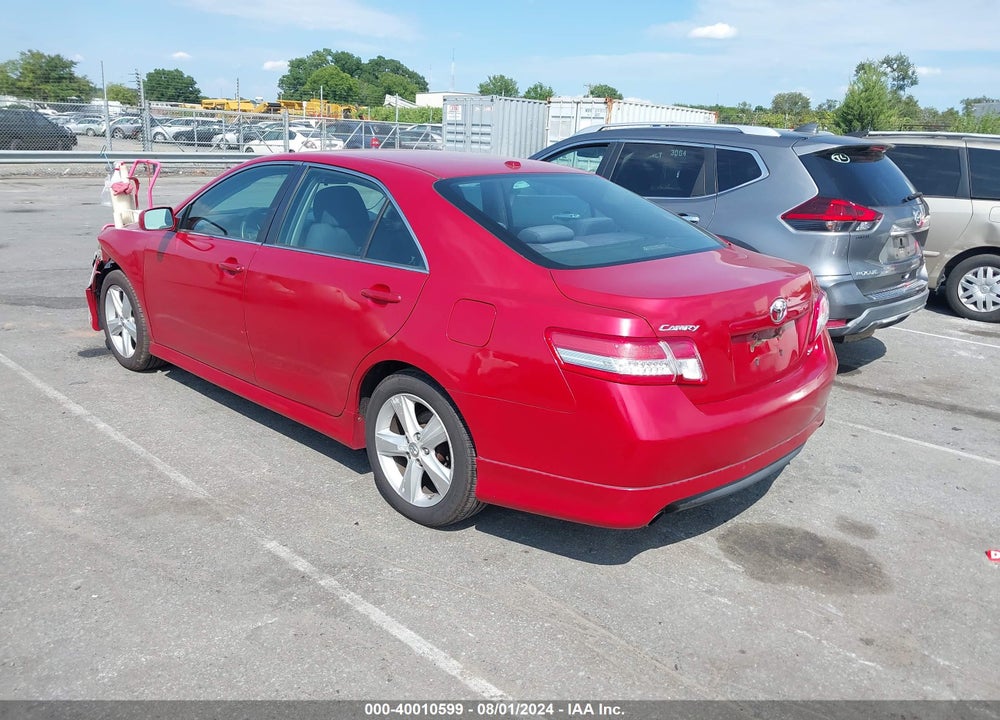 2011 TOYOTA CAMRY SE VIN: 4T1BF3EK4BU605262
