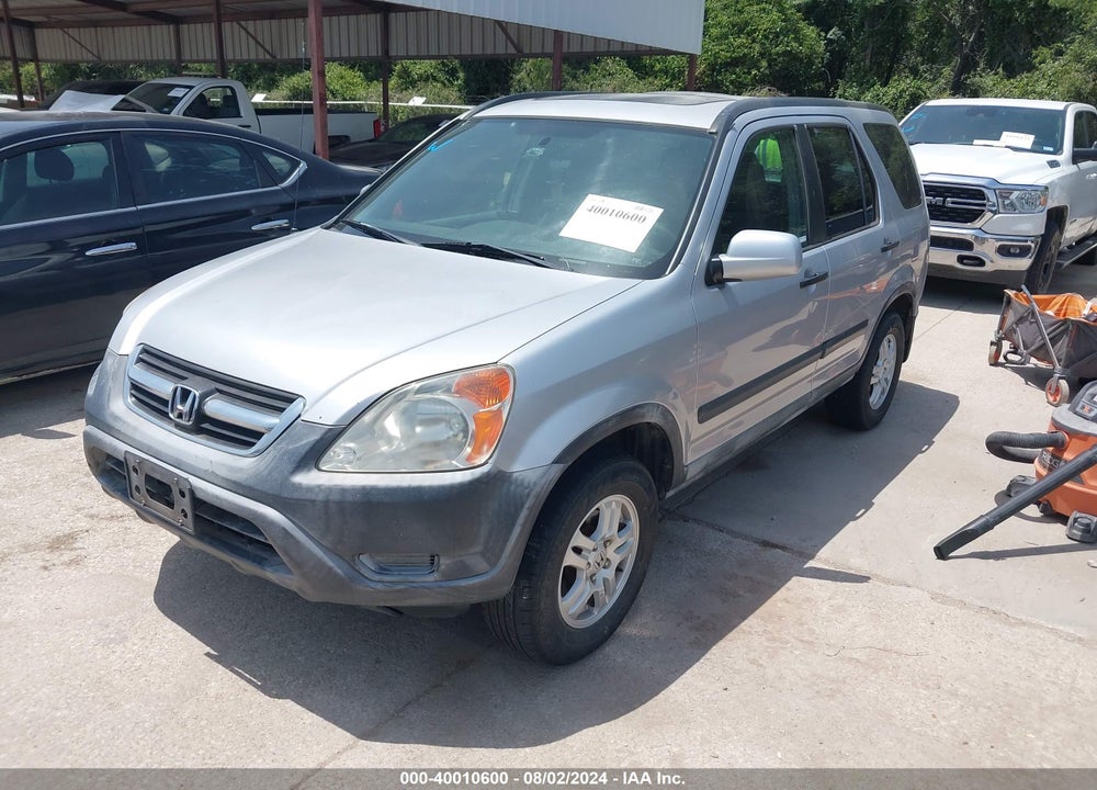 2002 HONDA CR-V EX VIN: JHLRD78812C048934