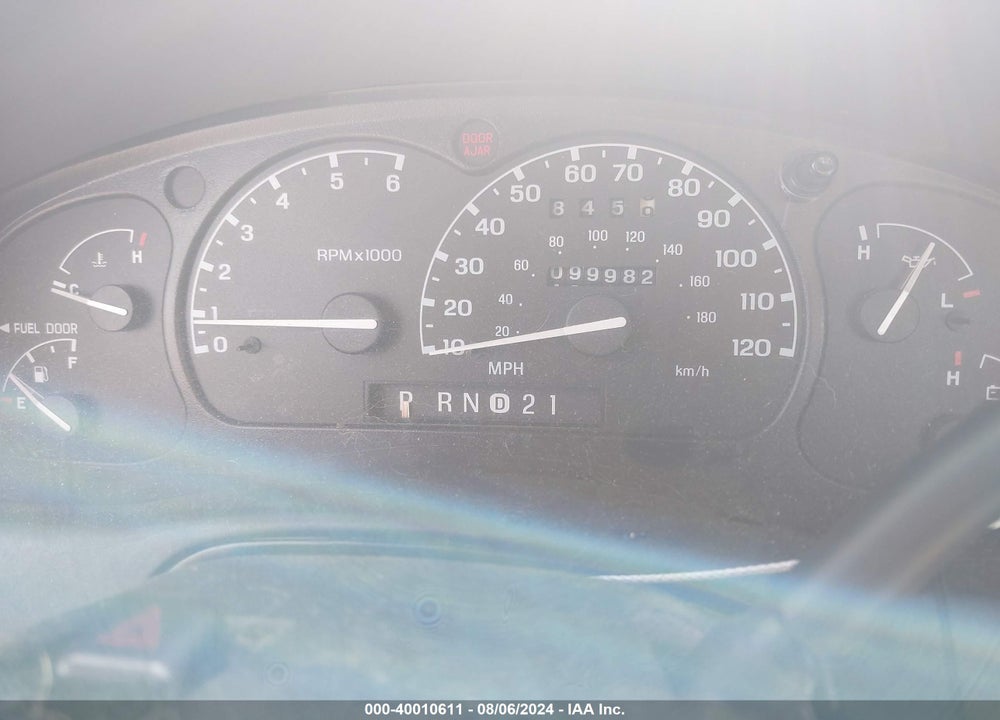2000 MAZDA B2500 SE/SX VIN: 4F4YR12C1YTM14198