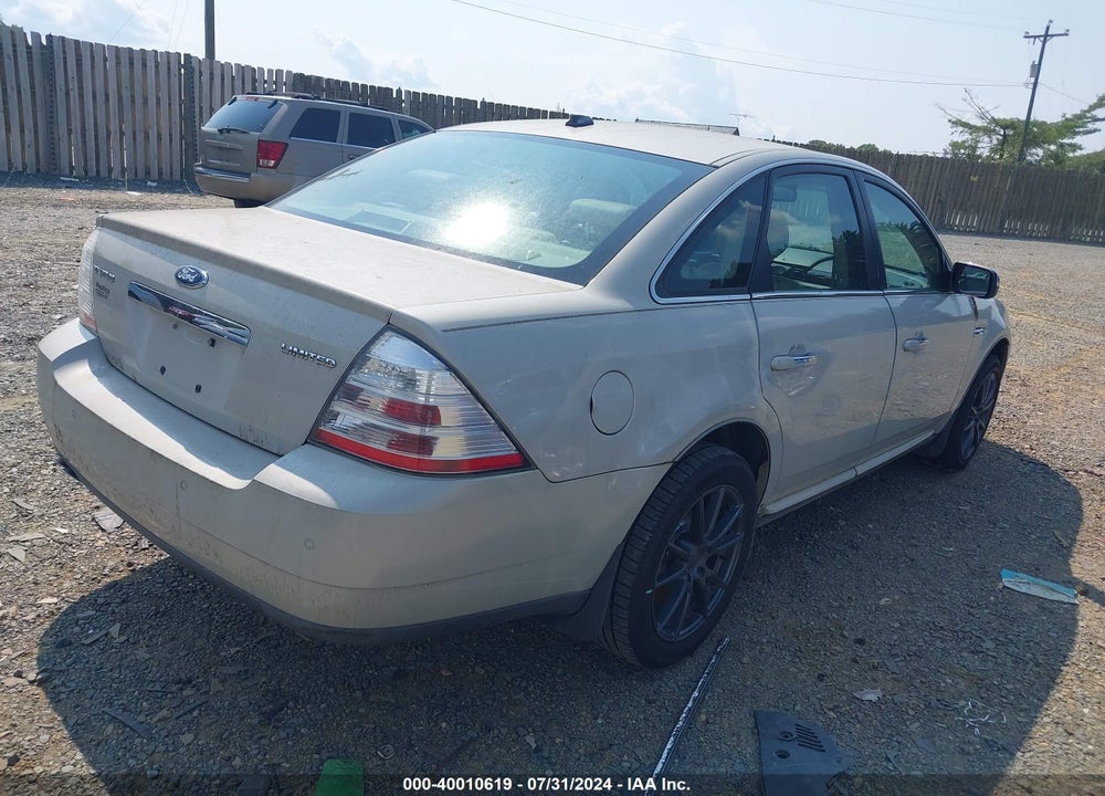 2008 FORD TAURUS LIMITED VIN: 1FAHP25W78G128638