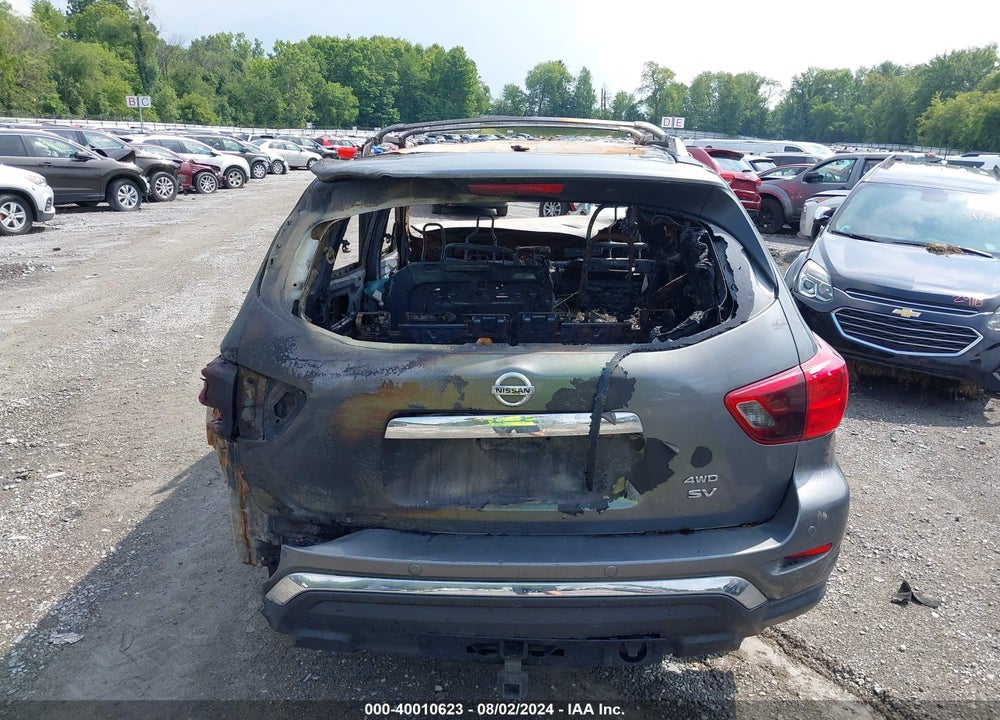 2019 NISSAN PATHFINDER SV VIN: 5N1DR2MM2KC604873