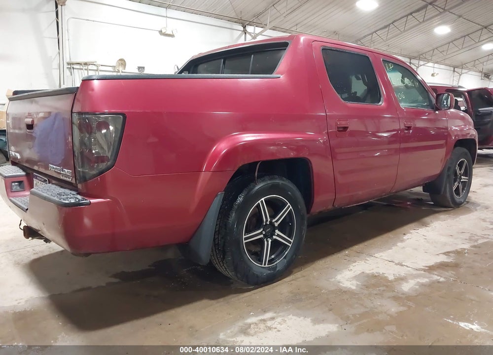 2006 HONDA RIDGELINE RTL VIN: 2HJYK16576H513994