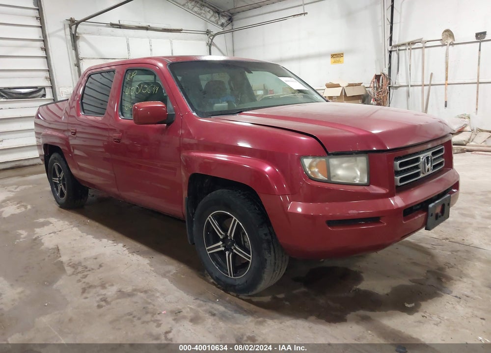 2006 HONDA RIDGELINE RTL VIN: 2HJYK16576H513994