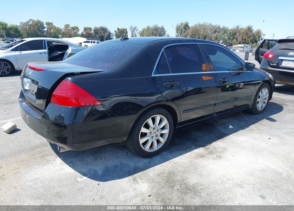 2007 HONDA ACCORD 3.0 EX VIN: 1HGCM66897A068949