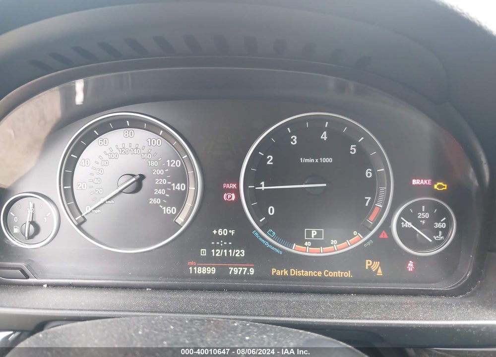 2012 BMW 535I VIN: WBAFR7C55CC810806