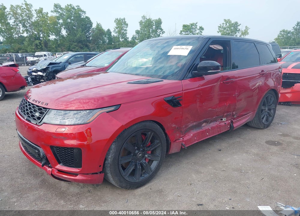 2021 LAND ROVER RANGE ROVER SPORT HST MHEV VIN: SALWS2RU4MA768921