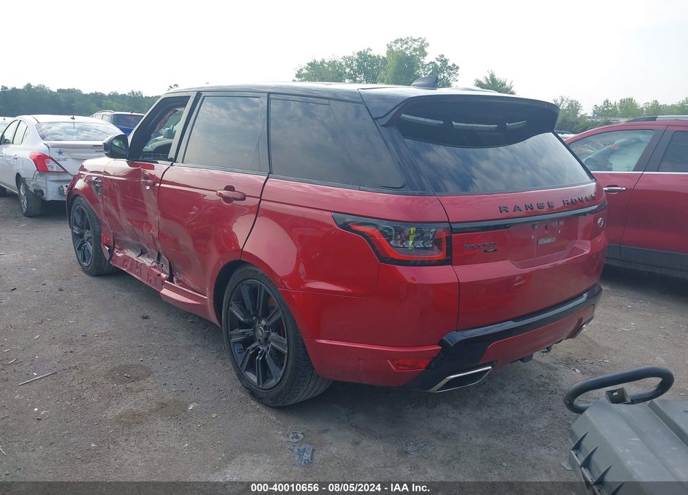2021 LAND ROVER RANGE ROVER SPORT HST MHEV VIN: SALWS2RU4MA768921