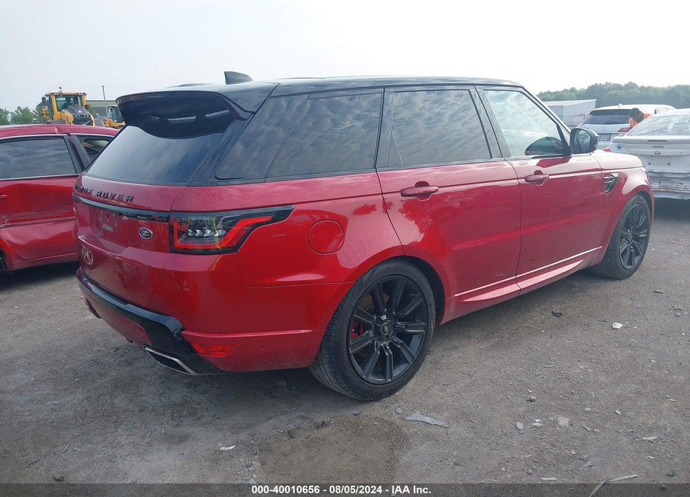 2021 LAND ROVER RANGE ROVER SPORT HST MHEV VIN: SALWS2RU4MA768921