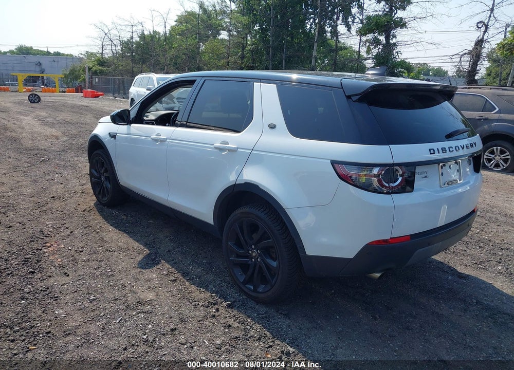 2017 LAND ROVER DISCOVERY SPORT HSE VIN: SALCR2BG3HH716969