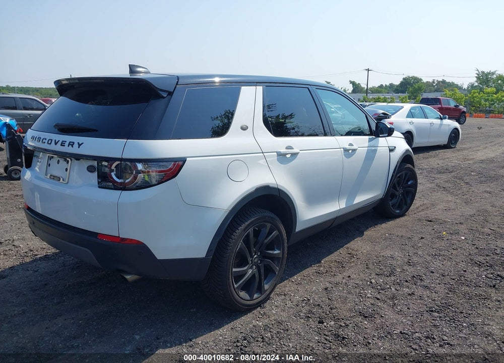 2017 LAND ROVER DISCOVERY SPORT HSE VIN: SALCR2BG3HH716969