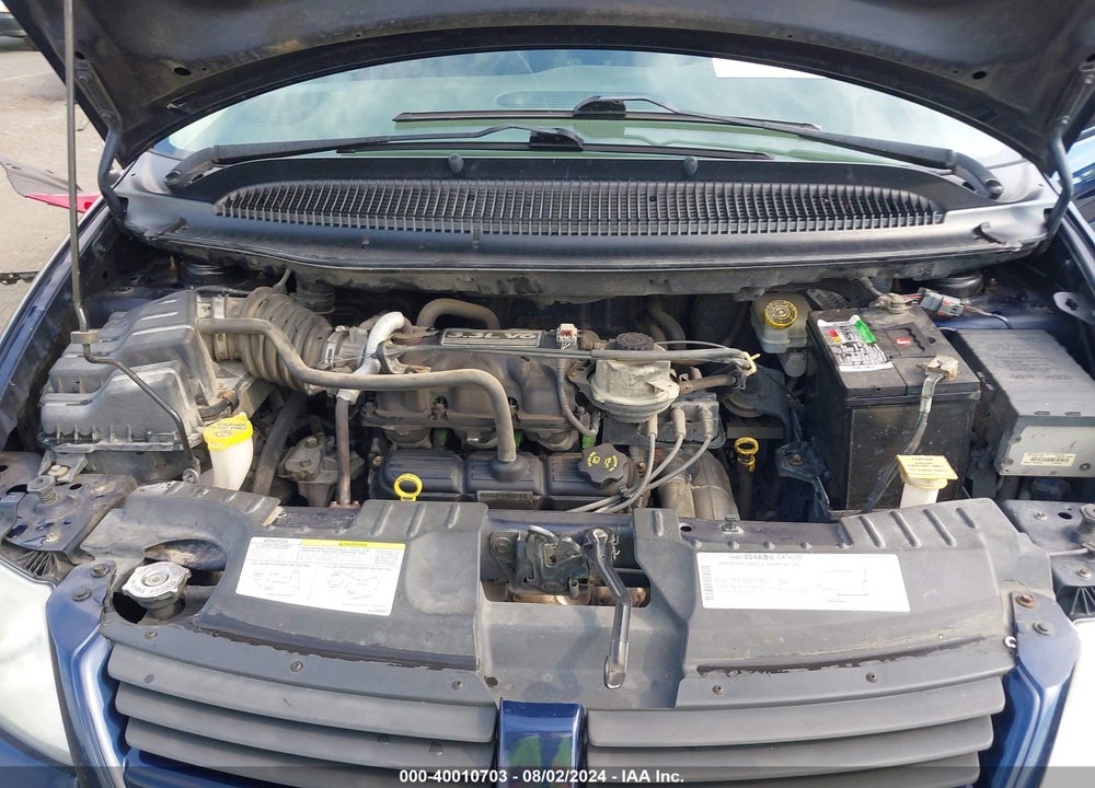2005 DODGE CARAVAN SXT VIN: 1D4GP45R55B219267