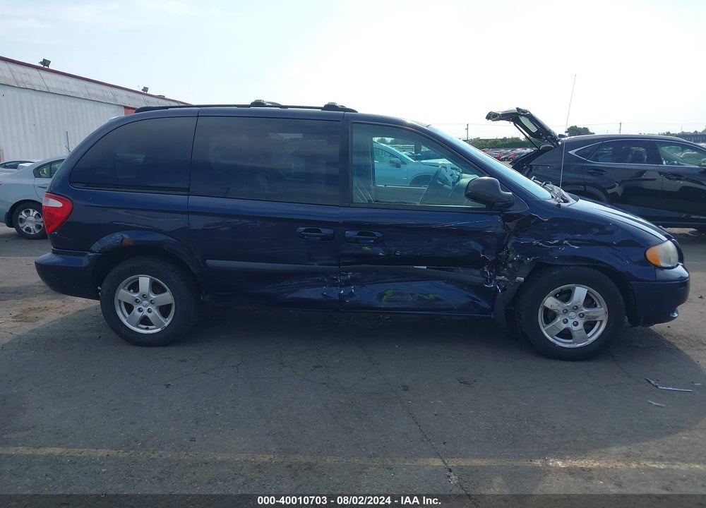 2005 DODGE CARAVAN SXT VIN: 1D4GP45R55B219267