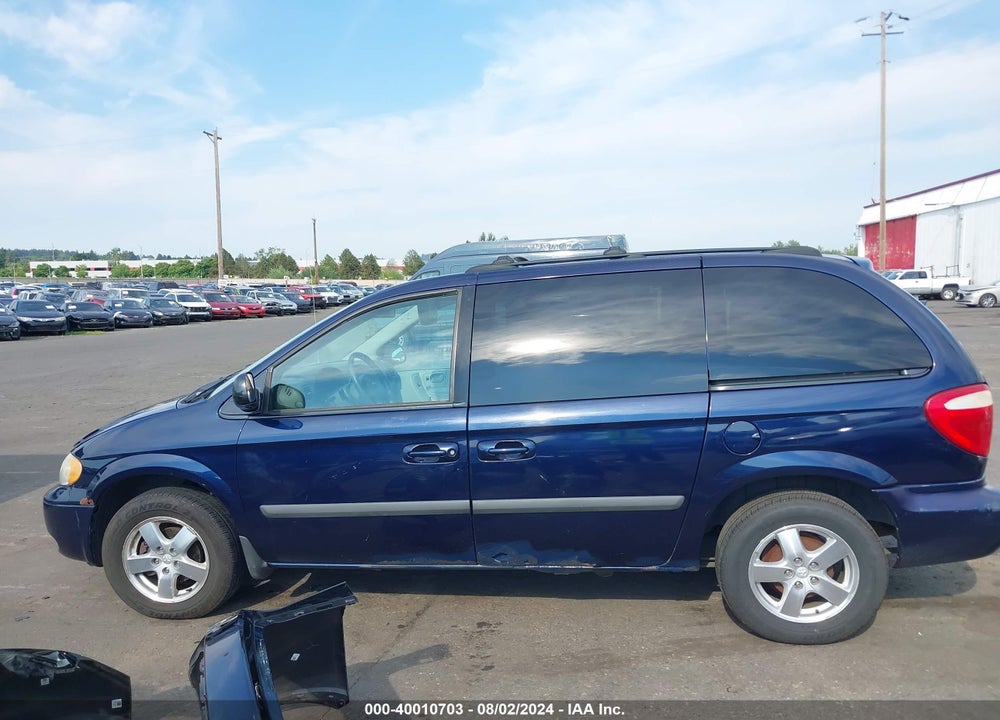 2005 DODGE CARAVAN SXT VIN: 1D4GP45R55B219267