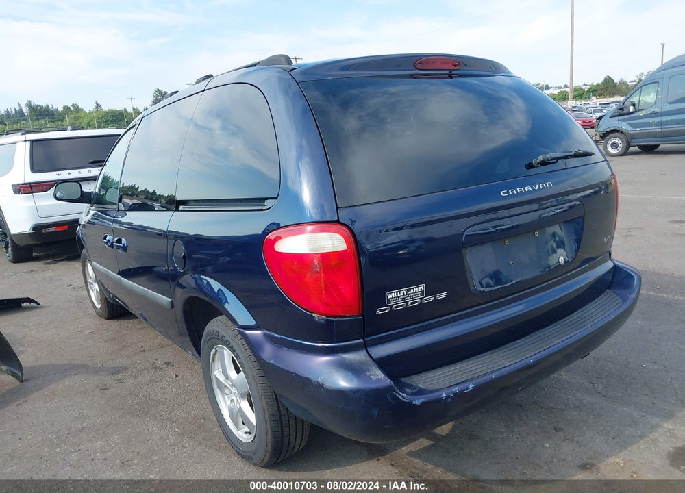 2005 DODGE CARAVAN SXT VIN: 1D4GP45R55B219267